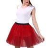 Women's Tutu Skirt Multi Colors Adult Fairycore Women Elastic Waist Dancing Costumes Ballet Clothes Mesh Petticoat Tulle Skirt