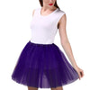 Women's Tutu Skirt Multi Colors Adult Fairycore Women Elastic Waist Dancing Costumes Ballet Clothes Mesh Petticoat Tulle Skirt