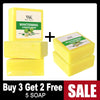 WK JALY Lemon Brightening Soap, Anti Acne, Remove Dark Spots, Cleansing Soap For Face Body, Improve Uneven Skin Tone for Women