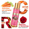 AILKE Organic Carotene Serum Brightening Body Oil, Smooth Skin, Moisturizing, With Vitamin E, Rose Essential Oil, Even Skin Tone