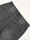 Men's Anime Spring Casual Solid Color Jeans with Star Patches And Pockets for School