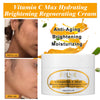 AILKE Lightening Body Cream, With Vitamin C, Hyaluronic Acid, Shea Butter, Reduce Black Spots, Even Skin Tone, Hydration Lotion