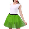 Women's Tutu Skirt Multi Colors Adult Fairycore Women Elastic Waist Dancing Costumes Ballet Clothes Mesh Petticoat Tulle Skirt