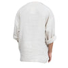 2021 Spring New Men's Loose Linen T Shirts Male Solid Color Oversized Cotton Linen V-neck Tops Men Casual White t Shirt M-3XL