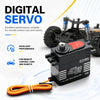 High-Speed Digital Servo 40KG Large Torque Waterproof 25T Metal Gear Arm Digital Servo Kit for 1/8 1/10 RC Car Accessories