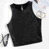 PU Leather Tank Tops Women Sexy Black Bustiers Deep V-Neck Spaghetti Strap Corset Vest Nightclub Cropped Tops Women Vest