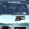 Dual Dash Cam Car Camera Front And Inside 1080P IR Night Vision Dual Lens Vehicle Recorder With G-Sensor Auto Lock 24/7 Parking Monitor Seamless Loop Recording For Rideshare Drivers Security Surveillance System Auto Accessori