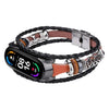Leather Watch Band For Xiaomi mi Band 6 5 4 3 Bracelets Ethnic Style Retro Strap miband6 Fashion smart watch correa Accessories
