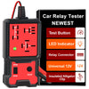 Car Relay Tester Battery Checker Voltage Tester Automotive Circuit Electronic Relay Tester Universal 12V Indicator Light Repair Tools for Car RV Truck Trailer Accessories