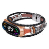 Leather Watch Band For Xiaomi mi Band 6 5 4 3 Bracelets Ethnic Style Retro Strap miband6 Fashion smart watch correa Accessories