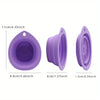 Foldable Silicone Makeup Brush Cleaner Bowl Portable For Powder Puff Eyeshadow Brushes Washing Household Beauty Tool
