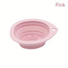Foldable Silicone Makeup Brush Cleaner Bowl Portable For Powder Puff Eyeshadow Brushes Washing Household Beauty Tool