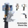 Ulanzi MA09 1.8M Bluetooth Remote Control Selfie Stick Tripod with 1/4" Screw 360° Rotatable Phone Stand for Live Streaming Vlog