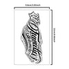 1Pc Handwritten Font Arm Waterproof Temporary Tattoo, Long-Lasting 1-2 Weeks, Realistic Semi-Permanent Fake Tattoo