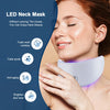 Neck LED Mask 7 Colors Photon Anti-Wrinkle Skin Brightening Neck Beauty Mask Skin Tightening Neck Wrinkle Remover Skin Care