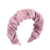New Fashion Spring Hairband Women Individuality Pleated Headband Fresh Solid Hair Band Adult Hundred Matching Hair Accessories
