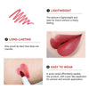 Waterproof Lip Stain Long Lasting Transferproof Lip Color Lightweight Liquid Lip Tint Easy To Apply Natural Daily Beauty Lip Makeup