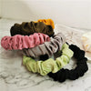 New Fashion Spring Hairband Women Individuality Pleated Headband Fresh Solid Hair Band Adult Hundred Matching Hair Accessories
