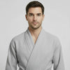 Waffle Spa Bathrobe for Men -  Absorbent, Lightweight